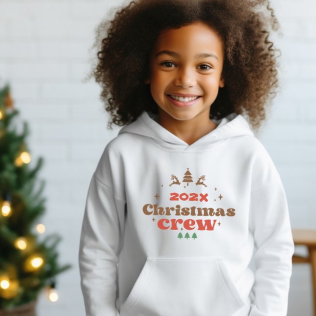 Weihnachts-Weihnachtsfeiertage Kinderhoodie Hoodie (Custom Year Holiday Christmas Crew Kids Hoodie)
