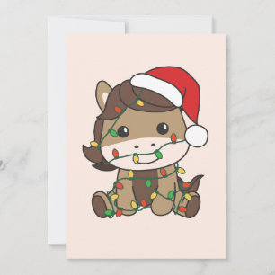 Weihnachts-Weihnachtsferien Feiertagskarte