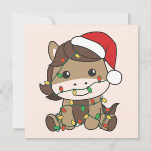 Weihnachts-Weihnachtsferien Feiertagskarte