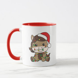 Weihnachts-Weihnachtsferien Tasse
