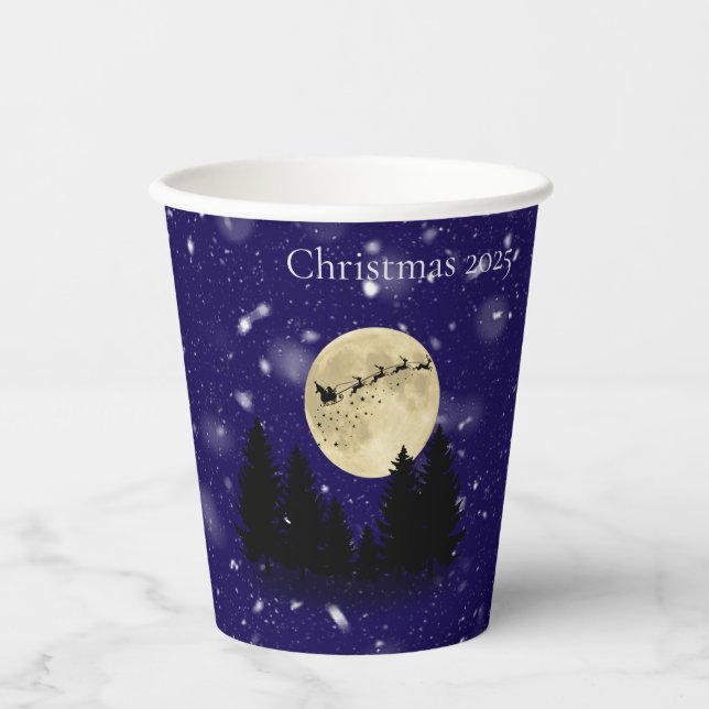 Weihnachts-Weihnachtsfest - Party Pappbecher (Vorderseite)