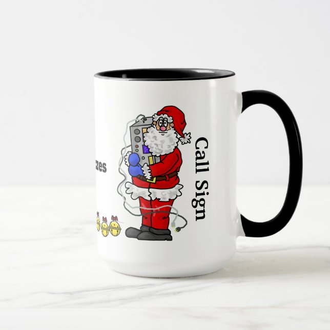 Weihnachts-Weihnachtsfunk-Tasse Tasse (Rechts)