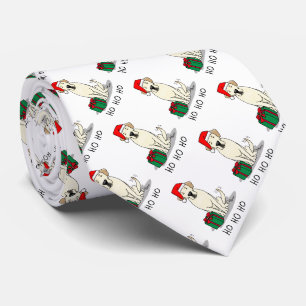 Weihnachts-Weihnachtsgelb-Labrador Niedlich Krawatte