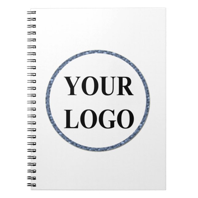 Weihnachts-Weihnachtsgeschenk ADD IHR LOGO Merry X Notizblock (Vorderseite)