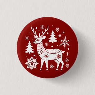 Weihnachts-Weihnachtsgeschenk Button