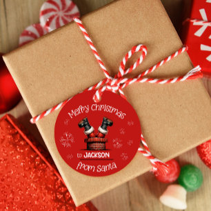 Weihnachts-Weihnachtsgeschenk Geschenkanhänger