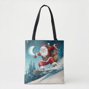 Weihnachts-Weihnachtsgeschenke auf Snowboard
