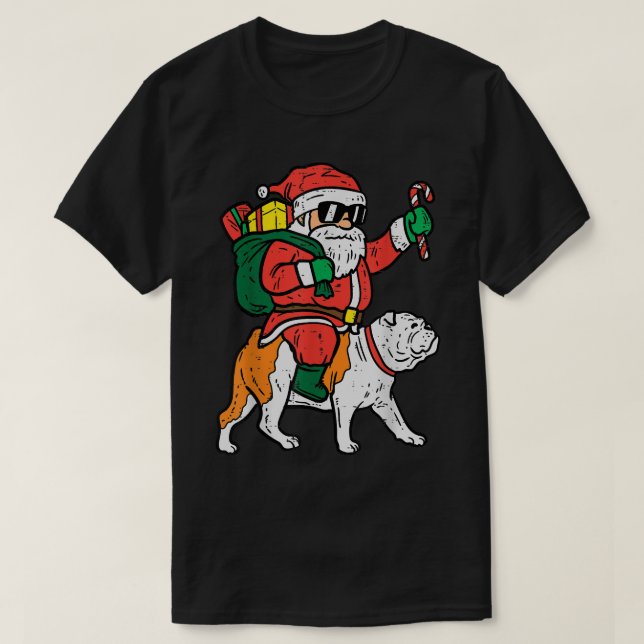 Weihnachts-Weihnachtsjubiläum Weihnachten - Englis T-Shirt (Design vorne)