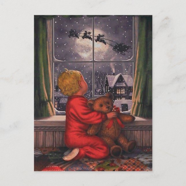 Weihnachts-Weihnachtsjunge auf Weihnachten (Vorderseite)