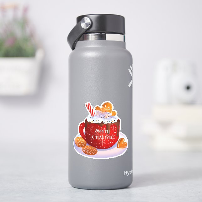 Weihnachts-Weihnachtskalender Aufkleber (HydroFlask)