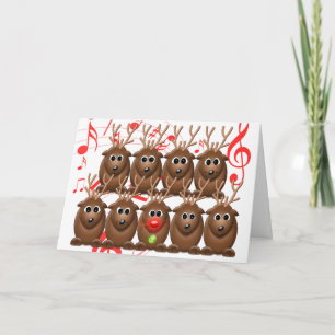 Weihnachts-Weihnachtskarte des Weihnachtsmanns-Fot Feiertagskarte