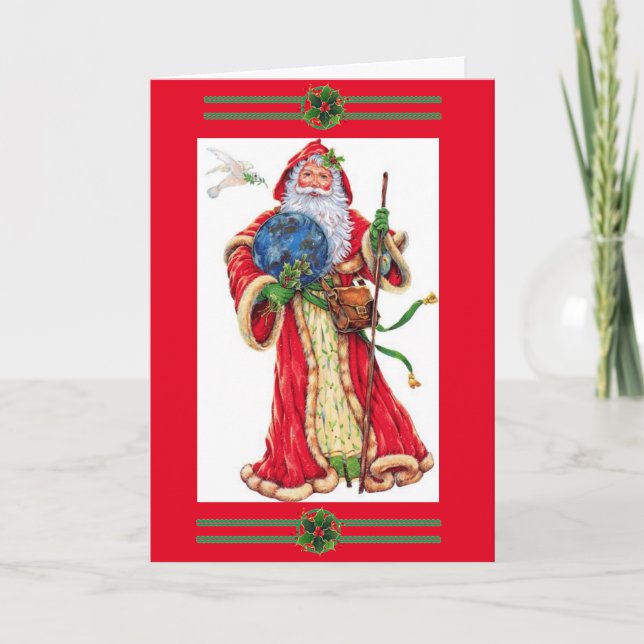 Weihnachts-Weihnachtskarte Feiertagskarte (Vorderseite)