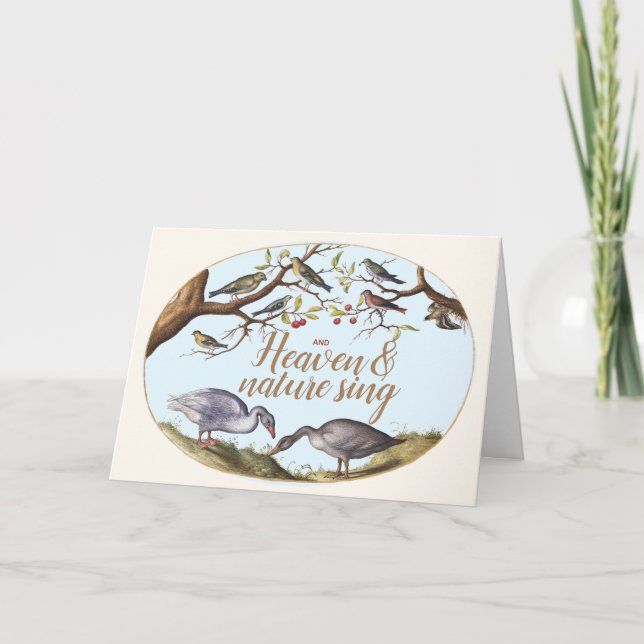 Weihnachts-Weihnachtskarte Feiertagskarte (Vorderseite)