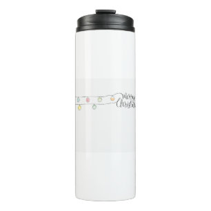 Weihnachts-Weihnachtskarte Thermosbecher