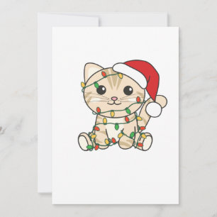 Weihnachts-Weihnachtskatzen Feiertagskarte