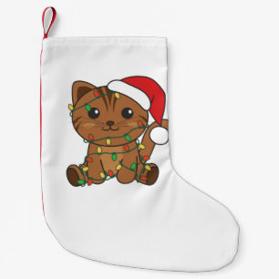 Weihnachts-Weihnachtskatzen Kleiner Weihnachtsstrumpf