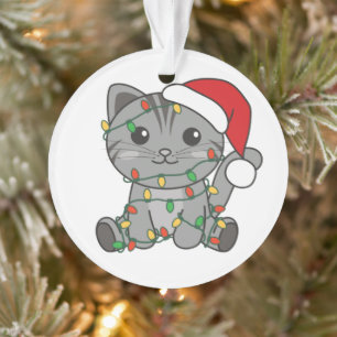 Weihnachts-Weihnachtskatzen Ornament