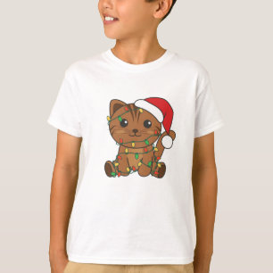 Weihnachts-Weihnachtskatzen T-Shirt