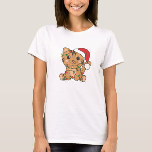 Weihnachts-Weihnachtskatzen T-Shirt