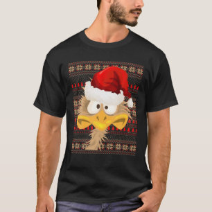 Weihnachts Weihnachtskostüm Weihnachten Emu Bird L T-Shirt