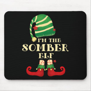 Weihnachts-Weihnachtskühe der Somberelfer Mousepad