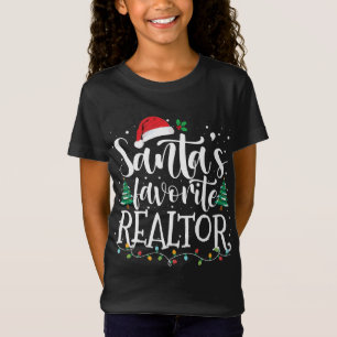 Weihnachts-Weihnachtslicht des Weihnachtsmanns T-Shirt