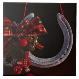 Weihnachts-Weihnachtslieder für Pferde - Foto Fliese