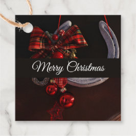 Weihnachts-Weihnachtslieder für Pferde - Foto Geschenkanhänger