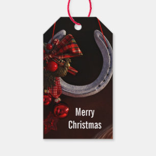 Weihnachts-Weihnachtslieder für Pferde - Foto Geschenkanhänger