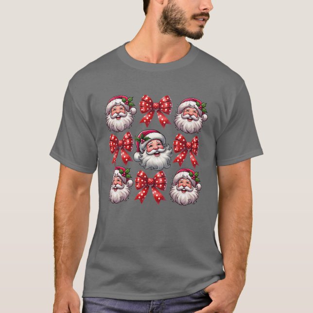 Weihnachts-Weihnachtsmädchen T-Shirt (Vorderseite)