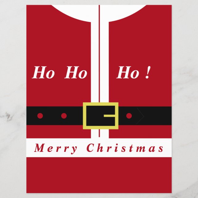 Weihnachts-Weihnachtsmann-Flyer Flyer (Vorne)