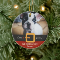 Weihnachts-Weihnachtsmann-Foto und Name Custom