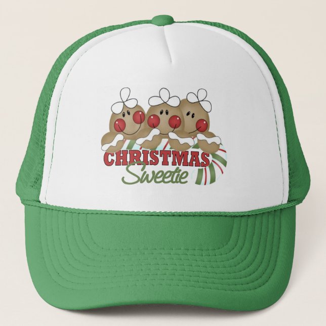 Weihnachts-Weihnachtsmann Truckerkappe (Vorderseite)