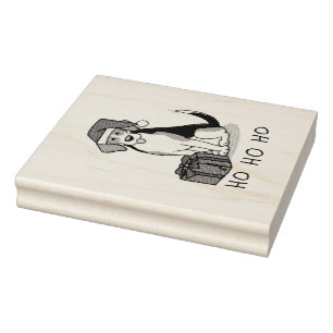 Weihnachts-Weihnachtsmannmütze Beagle (Tri-Farbe 3 Gummistempel