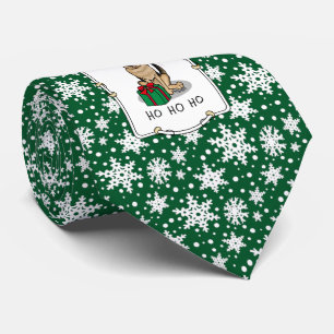 Weihnachts-Weihnachtsmannmütze German Shepherd Dog Krawatte