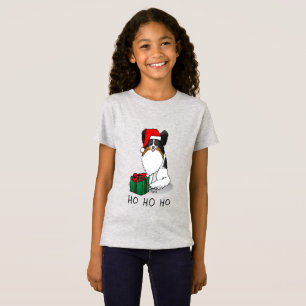 Weihnachts-Weihnachtsmannmütze Papillon (trifarbig T-Shirt