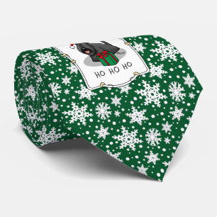 Weihnachts-Weihnachtsmannmütze Scottish Terrier (s Krawatte