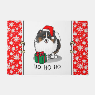 Weihnachts-Weihnachtsmannmütze Spitz (in drei Farb Fußmatte