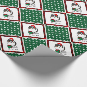 Weihnachts-Weihnachtsmannmütze Spitz (in drei Farb Geschenkpapier