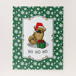 Weihnachts-Weihnachtsmannmütze Tibetisch Spanisch Puzzle