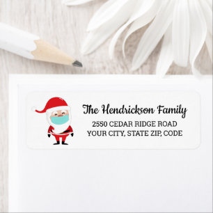 Weihnachts-Weihnachtsmaske Personalisiert