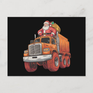 Weihnachts Weihnachtsmonster Truck Weihnachten Wei Postkarte