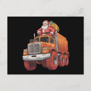 Weihnachts Weihnachtsmonster Truck Weihnachten Wei Postkarte