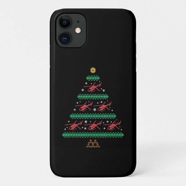 Weihnachts-Weihnachtspiloten-Weihnachtsgeschenk Case-Mate iPhone Hülle (Rückseite)