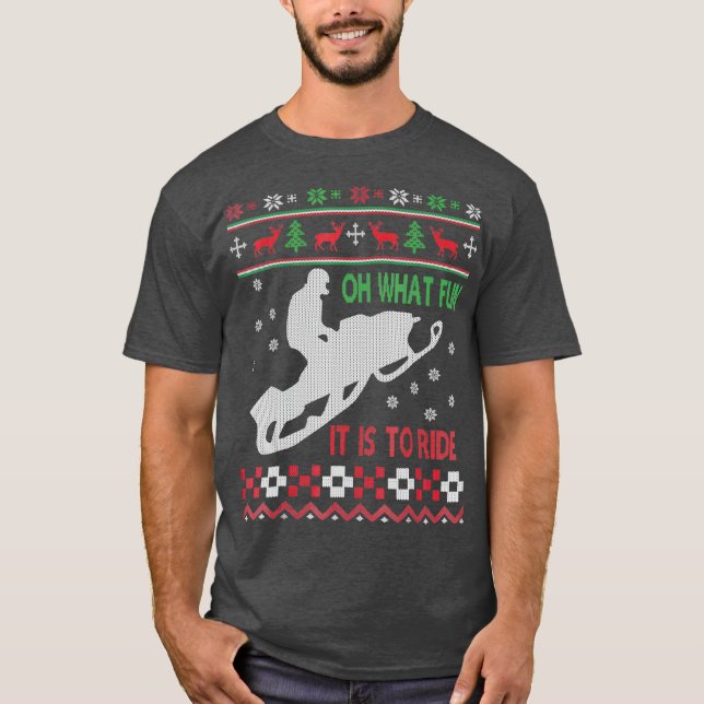 Weihnachts-Weihnachtspulli T-Shirt (Vorderseite)