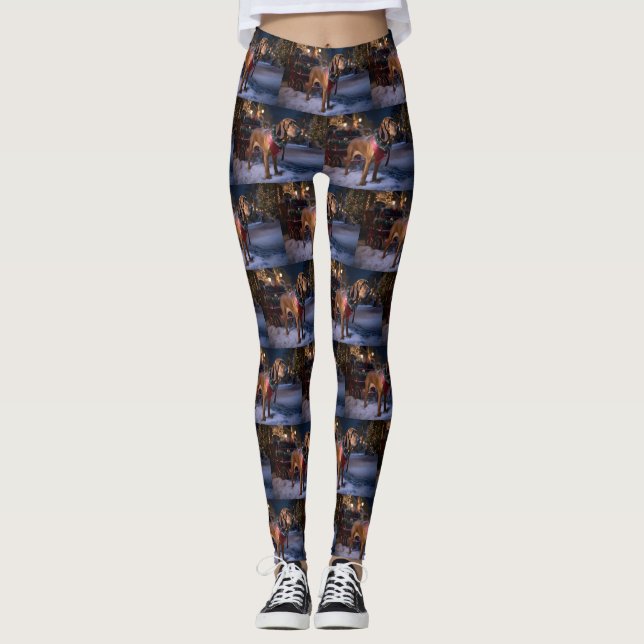 Weihnachts-Weihnachtssaison Leggings (Vorderseite)