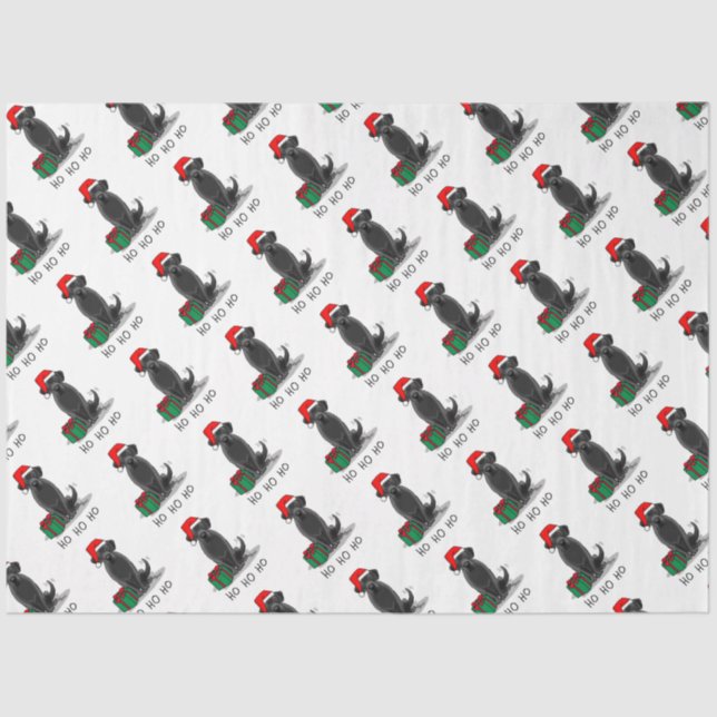 Weihnachts-Weihnachtsschmuck Niedlich Seidenpapier (Vorderseite)