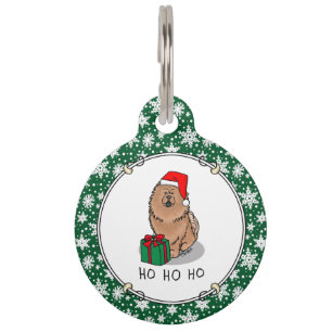 Weihnachts-Weihnachtsschmuck (Zimt) Niedlich Haustiermarke