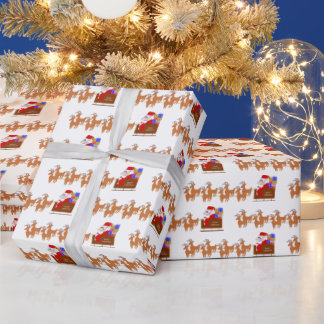 Weihnachts-Weihnachtswrapping Paper Geschenkpapier