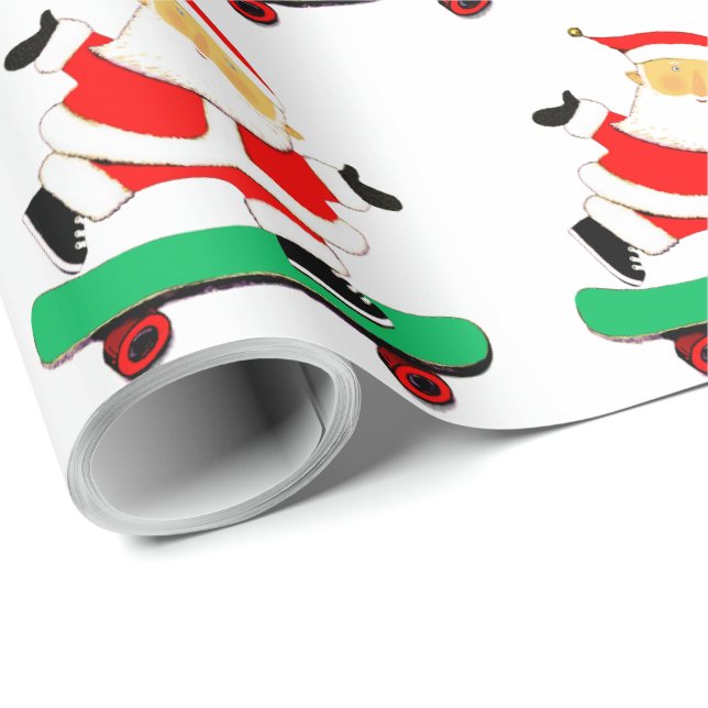 Weihnachts-Weihnachtswrapping-Papier Geschenkpapier (Rolleneckpunkt)